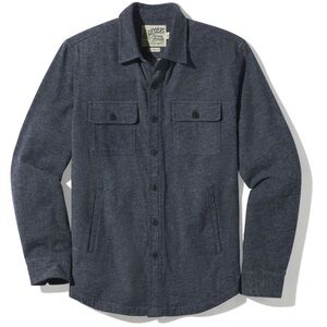 Grayers gray shirt, jacket, size large EUC